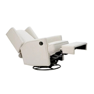 Second Story Home Hemingway Swivel Recliner Chair - Canvas 4 Second Story Home Hemingway Swivel Recliner Chair - Canvas - Image 4