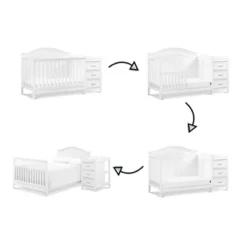 DaVinci Charlie 4-in-1 Convertible Crib & Changer
