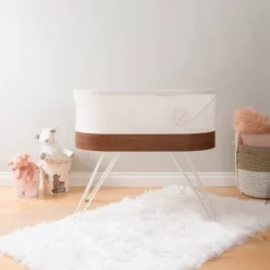 Happiest Baby SNOO Smart Sleeper Bassinet - White/Brown