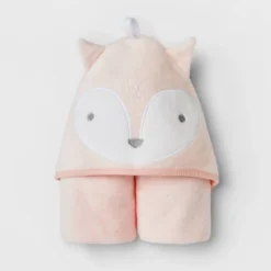 Baby Fox Hooded Bath Towel - Cloud Islandâ„¢ Pink