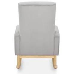 Delta Children Drew Rocking Chair - Cloud Gray And Natural -Baby Products Store GUEST 54823e33 4e7a 4911 86af ca6faaf8d20e