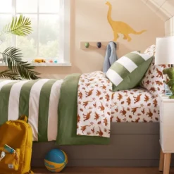 Dinosaur Cotton Kids' Sheet Set Watercolor Brown - Pillowfort™ 6 Dinosaur Cotton Kids' Sheet Set Watercolor Brown - Pillowfort™ -Baby Products Store GUEST 55087fec a779 486a 9945 ee4bbde2aafc