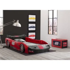 Twin Turbo Race Car Bed - Delta Children