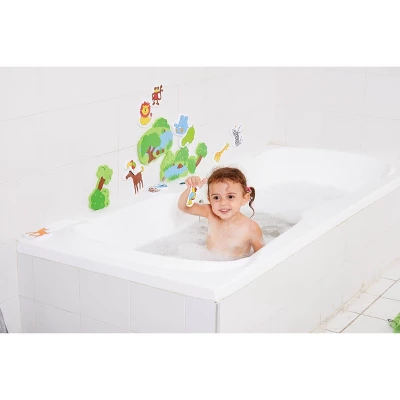 Edushape Magic Creations Bath Playset - Jungle Fun 2 Edushape Magic Creations Bath Playset - Jungle Fun - Image 2