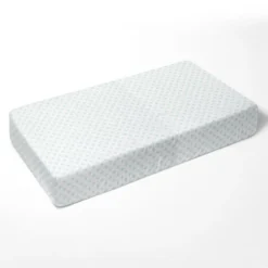 Bacati - Floral Petals Aqua Muslin 100 Percent Cotton Universal Baby US Standard Crib Or Toddler Bed Fitted Sheet