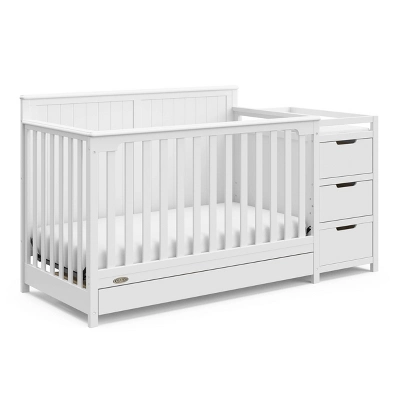 Graco Hadley 5-in-1 Convertible Crib And Changer With Drawer 2 Graco Hadley 5-in-1 Convertible Crib And Changer With Drawer - Image 2