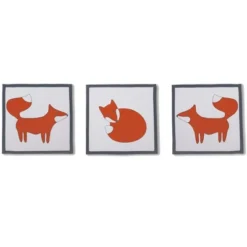 Bacati - Playful Fox Orange Gray 10 Pc Crib Bedding Set With Long Rail Guard Cover 19 Bacati - Playful Fox Orange Gray 10 Pc Crib Bedding Set With Long Rail Guard Cover -Baby Products Store GUEST 5c50ef82 b1e5 4531 b832 88bf32b832d6