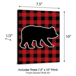 Big Dot Of Happiness Lumberjack - Channel The Flannel - Buffalo Plaid Nursery Wall Art, Kids Room & Cabin Decor - 7.5 X 10 Inches - Set Of 3 Prints 7 Big Dot Of Happiness Lumberjack - Channel The Flannel - Buffalo Plaid Nursery Wall Art, Kids Room & Cabin Decor - 7.5 X 10 Inches - Set Of 3 Prints -Baby Products Store GUEST 5c964c51 47f5 4aa4 a477 cf3707acd3e3