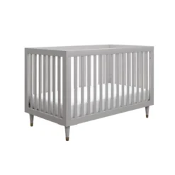 Room & Joy Jonas 3 In 1 Crib - Gray With Metal Legs -Baby Products Store GUEST 5ca45232 6e5f 414b a8d0 6f50b288a8c6