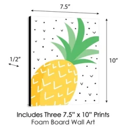 Big Dot Of Happiness Tropical Pineapple - Nursery Wall Art, Kids Room Decor And Summer Home Decorations Ideas - 7.5 X 10 Inches - Set Of 3 Prints 7 Big Dot Of Happiness Tropical Pineapple - Nursery Wall Art, Kids Room Decor And Summer Home Decorations Ideas - 7.5 X 10 Inches - Set Of 3 Prints -Baby Products Store GUEST 5dead828 f156 475c ae64 bee47a71ab3a