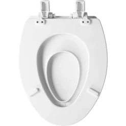 Mayfair By Bemis NextStep2 Never Loosens Elongated Wood Children's Potty Training Toilet Seat With Easy Clean And Slow Close Hinge - White -Baby Products Store GUEST 605438fd 3c53 48b3 884c 5f7f4d7c2bab