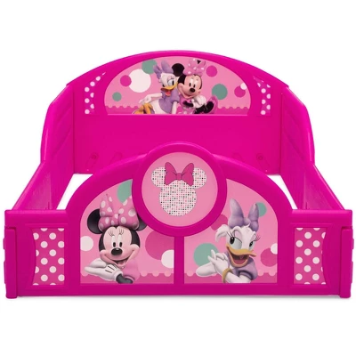 Disney Minnie Mouse Plastic Sleep And Play Toddler Bed With Attached Guardrails - Delta Children 3 Disney Minnie Mouse Plastic Sleep And Play Toddler Bed With Attached Guardrails - Delta Children - Image 3