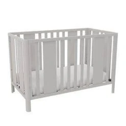 Room & Joy Emmett Curved Post 3-in-1 Crib - Sharkey Gray -Baby Products Store GUEST 62dbf5a3 04a0 4846 8fa0 3e727f7f4d03