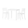 Child Craft Cafe Table And Chairs - Matte White