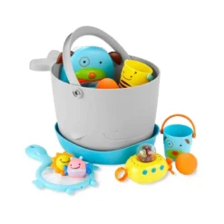 Skip Hop Moby Fun-Filled Baby Bath Toy & Bucket Gift Set - 2pc -Baby Products Store GUEST 68ab2a0c bdc6 4254 afba bdd6a10bd5b8