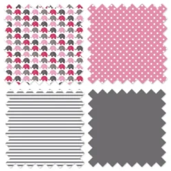 Bacati - Elephants Pink Fuschia Gray 3 Pc Toddler Bed Sheet Set -Baby Products Store GUEST 695ced61 a5cd 456d a6cb 127e534f169d