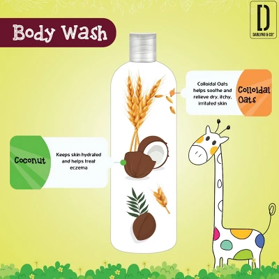 Darlyng & Co. Natural Colloidal Oats Body Wash - 8 Fl Oz 1 Darlyng & Co. Natural Colloidal Oats Body Wash - 8 Fl Oz