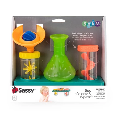 Sassy Toys H2O Pour And Explore Bath Toy 1 Sassy Toys H2O Pour And Explore Bath Toy