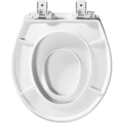 Mayfair By Bemis Little2Big Never Loosens Round Plastic Children's Potty Training Toilet Seat With Slow Close Hinge - White -Baby Products Store GUEST 723c665d d334 435a 977c 2e5ff2fd4f7f