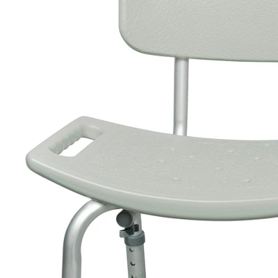 McKesson Bath Bench With Removable Back Shower Chair, 1 Count 7 McKesson Bath Bench With Removable Back Shower Chair, 1 Count - Image 7
