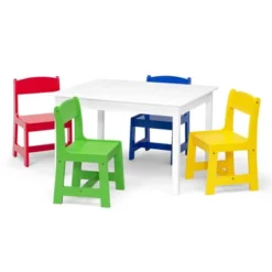 Delta Children MySize Kids' Table With 4 Chairs - Greenguard Gold Certified -Baby Products Store GUEST 756e73cc dba1 45da ac9b 58ba22e93ac7