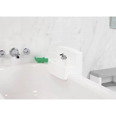 Delta Children PerfectSize 3-in-1 Convertible Sink, Step Stool And Bath Toy For Toddlers/Kids' Perfect For Potty Training - White/Gray 9 Delta Children PerfectSize 3-in-1 Convertible Sink, Step Stool And Bath Toy For Toddlers/Kids' Perfect For Potty Training - White/Gray - Image 9