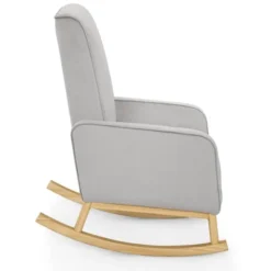 Delta Children Drew Rocking Chair - Cloud Gray And Natural -Baby Products Store GUEST 7ba28313 410a 4f38 8cb9 c32be88a34e0