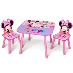 Delta Children Table And Chair - Minnie Mouse