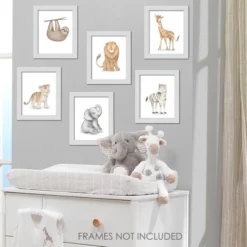 Lambs & Ivy Watercolor Safari Jungle Animals Unframed Nursery/Child Wall Art 6 Lambs & Ivy Watercolor Safari Jungle Animals Unframed Nursery/Child Wall Art -Baby Products Store GUEST 80d7119d 31fb 4e26 be89 4ec44e62d4bc