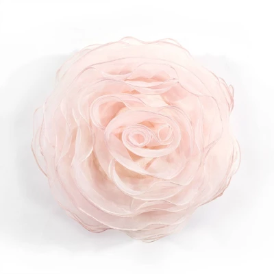 Lush Décor Ruffle Layer Flower Decorative Baby Pillow 5 Lush Décor Ruffle Layer Flower Decorative Baby Pillow - Image 5