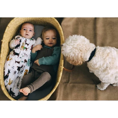 Little Unicorn 2-way Zipper Muslin Sleep Bag Wearable Blanket 5 Little Unicorn 2-way Zipper Muslin Sleep Bag Wearable Blanket - Image 5