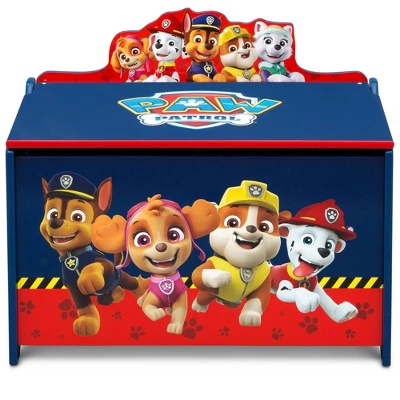 PAW Patrol Deluxe Toy Box - Delta Children 4 PAW Patrol Deluxe Toy Box - Delta Children - Image 4