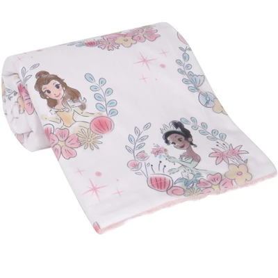 Lambs & Ivy Disney Princesses Baby Blanket - Ariel,Snow White,Cinderella,& More 2 Lambs & Ivy Disney Princesses Baby Blanket - Ariel,Snow White,Cinderella,& More - Image 2