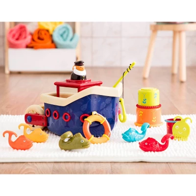 B. Toys Bath Toy Set - Fish And Splish 2 B. Toys Bath Toy Set - Fish And Splish - Image 2