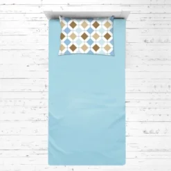 Bacati - Mod Diamonds Stripes Aqua Teal Beige Chocolate 3 Pc Toddler Sheet Set 7 Bacati - Mod Diamonds Stripes Aqua Teal Beige Chocolate 3 Pc Toddler Sheet Set -Baby Products Store GUEST 86be55de c4eb 49b0 8944 d22cb19258be