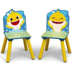 Delta Children Baby Shark Kids' Table And Chair Set With Storage (2 Chairs Included) - Greenguard Gold Certified - 3ct -Baby Products Store GUEST 8835fe55 b56e 4eb2 9765 419fbe6bfebd