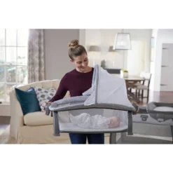 Graco Pack 'N Play Quick Connect Portable Bassinet Playard - Alex -Baby Products Store GUEST 89d4a6d2 75e3 4a70 adea 3f271e088690