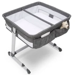 Delta Children Simmons Kids' By The Bed City Sleeper Bassinet For Twins - Gray -Baby Products Store GUEST 8d4def72 2dc4 4d36 ac62 3454ecd0216b