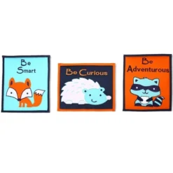 Bacati - Aztec Print Liam Aqua Orange Navy 10 Pc Crib Bedding Set With Long Rail Guard Cover -Baby Products Store GUEST 8e7cdc62 868a 47a7 8096 1d55d81d5666