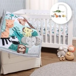 The Peanutshell Wild Kingdom Crib Bedding Set, 3pc To 12 Pc, Safari Animals -Baby Products Store GUEST 90ed2940 d760 492a ae81 6fc6dd0fd1f7
