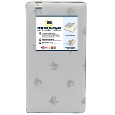 Serta Perfect Embrace Crib And Toddler Mattress 1 Serta Perfect Embrace Crib And Toddler Mattress