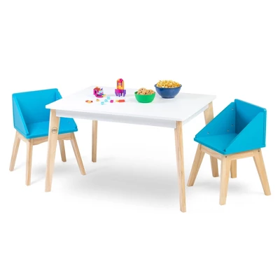 Modern Table And Chair Set Chairs - WildKin 6 Modern Table And Chair Set Chairs - WildKin - Image 6