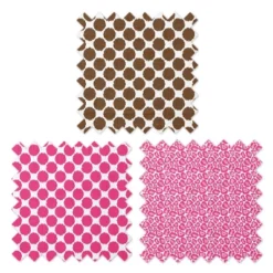 Bacati - Ikat Pink/Chocolate Swaddling Muslin Blankets Set Of 4 7 Bacati - Ikat Pink/Chocolate Swaddling Muslin Blankets Set Of 4 -Baby Products Store GUEST 978e8faa 676f 4608 94a5 33257abe26aa