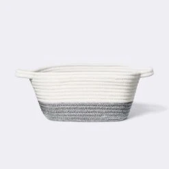 Square Coiled Rope Bin With Color Band - Cloud Island™ -Baby Products Store GUEST 98ecb9e4 a743 413d 90b2 3c7410fd4153