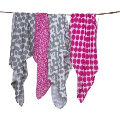 Bacati - Ikat Pink/Gray Swaddling Muslin Blankets Set Of 4 6 Bacati - Ikat Pink/Gray Swaddling Muslin Blankets Set Of 4 -Baby Products Store GUEST 9aee03d7 fba6 4b47 b152 17ebe34959ed