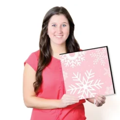 Big Dot Of Happiness Pink Winter Wonderland - Kids Room Nursery Decor & Home Decor - 11 X 11 Inches Nursery Wall Art - Set Of 4 Prints For Baby's Room 10 Big Dot Of Happiness Pink Winter Wonderland - Kids Room Nursery Decor & Home Decor - 11 X 11 Inches Nursery Wall Art - Set Of 4 Prints For Baby's Room -Baby Products Store GUEST 9be226bb db8e 41b5 a577 fa1628c3cca7