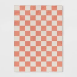Checker Kids' Rug Pink - Pillowfort™ -Baby Products Store GUEST 9e7f51d7 a34e 4663 9248 70da6b750767