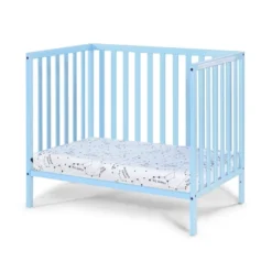 Suite Bebe Palmer 3-in-1 Convertible Mini Crib With Mattress Pad - Blue -Baby Products Store GUEST 9fffb198 07e1 43bd 96a8 12ec9b298f9e