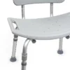 McKesson Bath Bench 19.25" W 11-1/2 Inch Seat Depth 300 Lbs. Weight Capacity 146-12202KD-4, 4 Ct