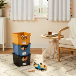 New Arrival 13 Metal Stackable Kids' Storage - Pillowfort™